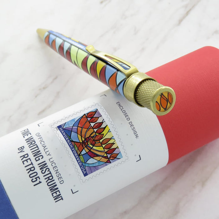 Retro 51 Tornado Rollerball Pen - USPS Hanukkah (Limited Edition) - Pen Boutique Ltd