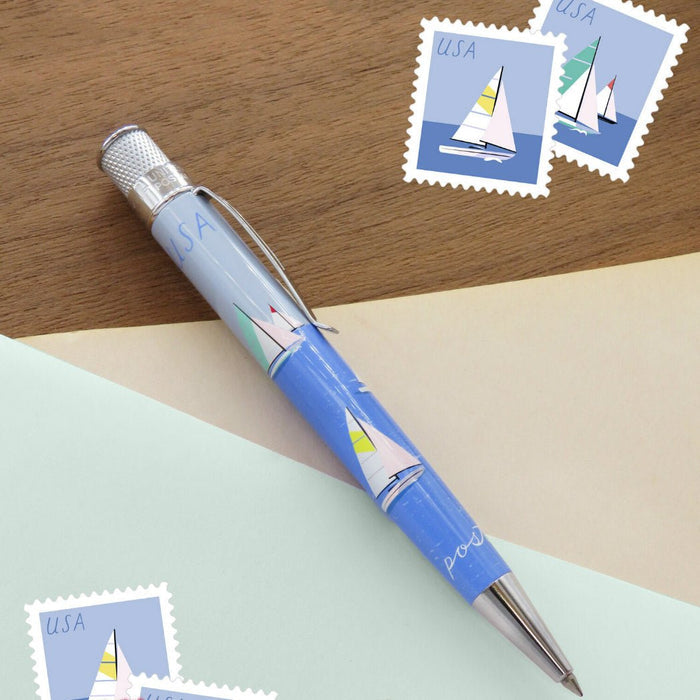 Retro 51 Tornado Rollerball Pen - USPS Sailboats 2023 - Pen Boutique Ltd