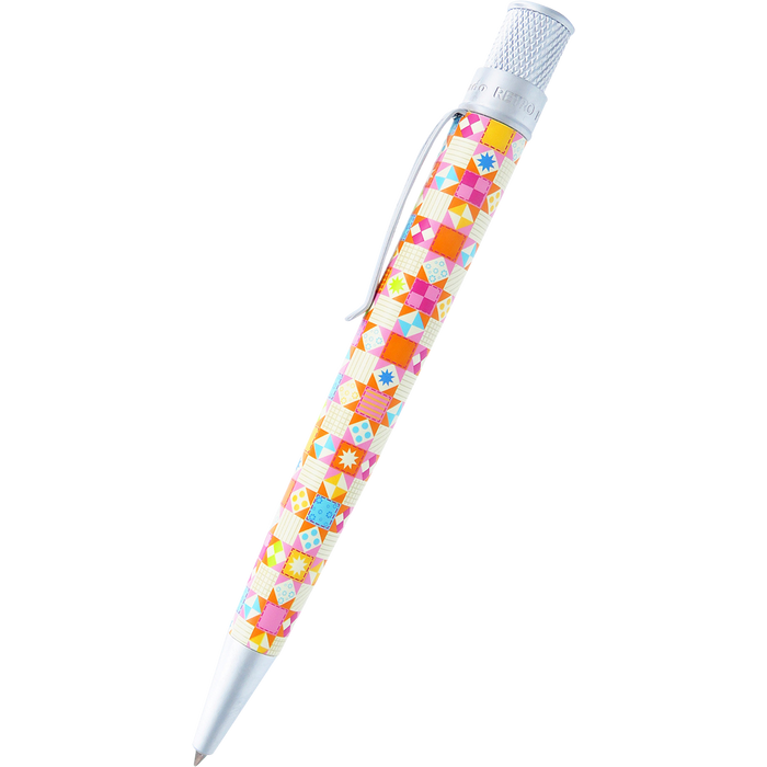 Retro 51 Tornado Rollerball Pen - Vintage Metalsmith - Patchwork - Pen Boutique Ltd