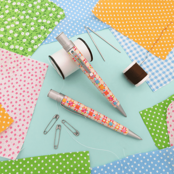 Retro 51 Tornado Rollerball Pen - Vintage Metalsmith - Patchwork - Pen Boutique Ltd