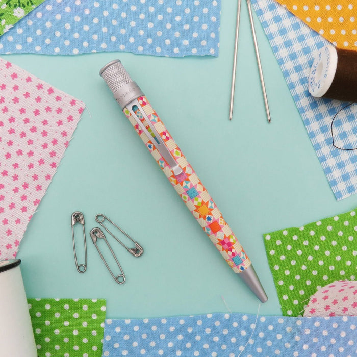 Retro 51 Tornado Rollerball Pen - Vintage Metalsmith - Patchwork - Pen Boutique Ltd