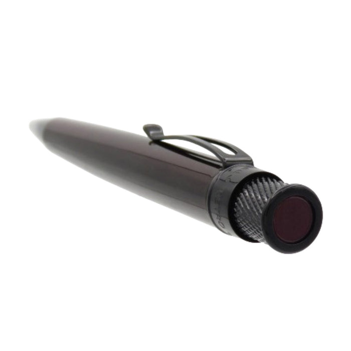 Retro 51 Tornado Stealth Lacquers Rollerball Pen - Black Cherry - Pen Boutique Ltd