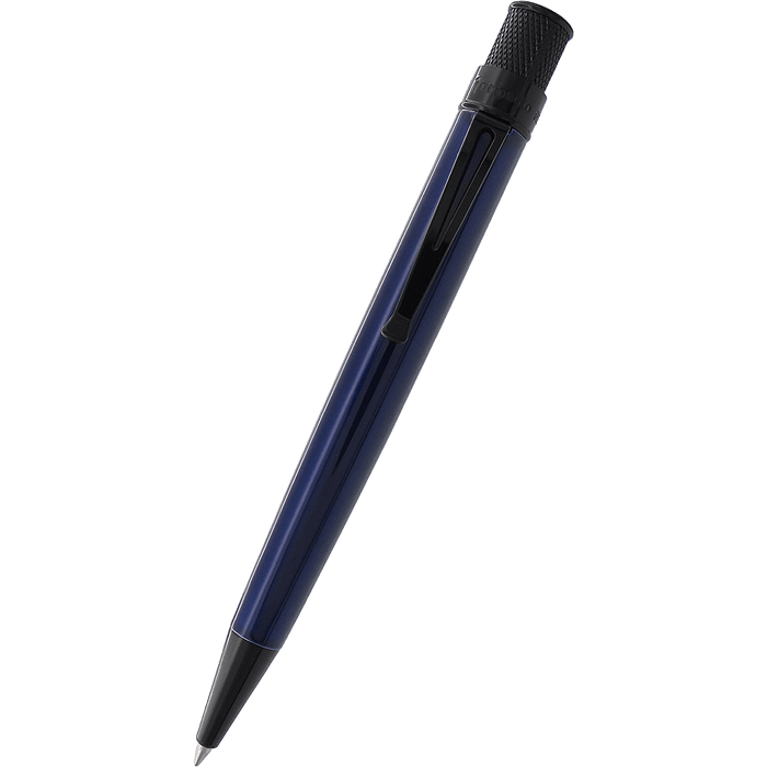 Retro 51 Tornado Stealth Rollerball Pen - Blue Black - Pen Boutique Ltd
