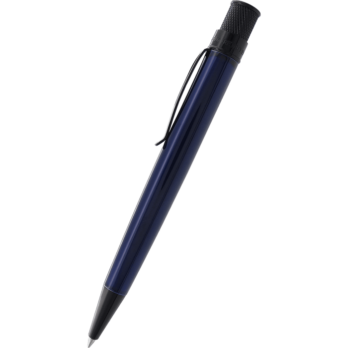 Retro 51 Tornado Stealth Rollerball Pen - Blue Black - Pen Boutique Ltd