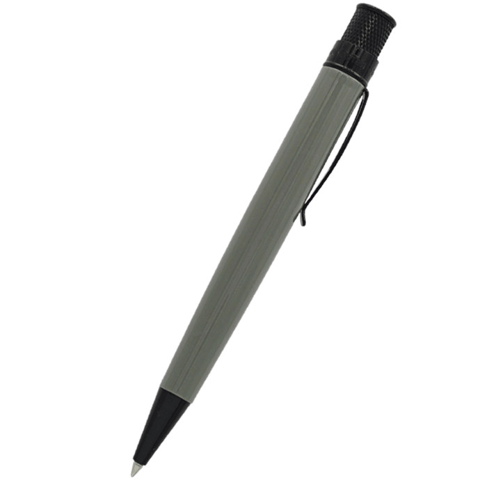 Retro 51 Tornado Stealth Rollerball Pen - Nardo Grey - Pen Boutique Ltd