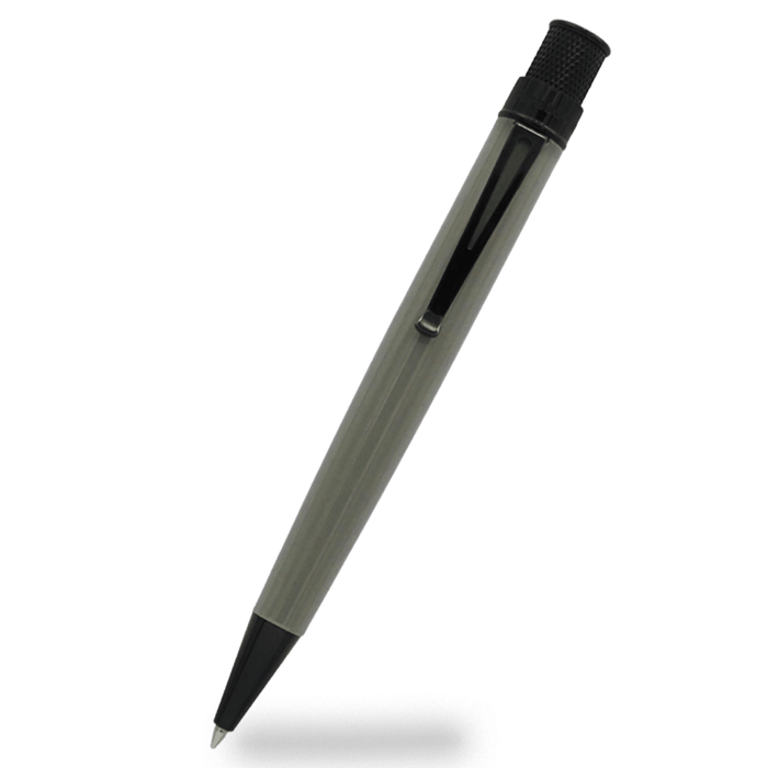 Retro 51 Tornado Stealth Rollerball Pen - Nardo Grey - Pen Boutique Ltd