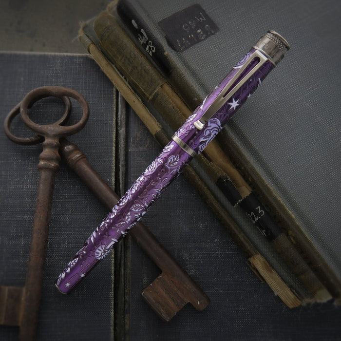 Retro 51 Tornado x Pen Boutique Exclusive Fountain Pen - Raven 3 - 2024 Edition - Pen Boutique Ltd