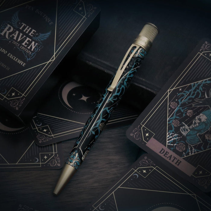 Retro 51 x Pen Boutique Tornado Rollerball Pen - Raven 4 (Limited Edition 2025) - Pen Boutique Ltd