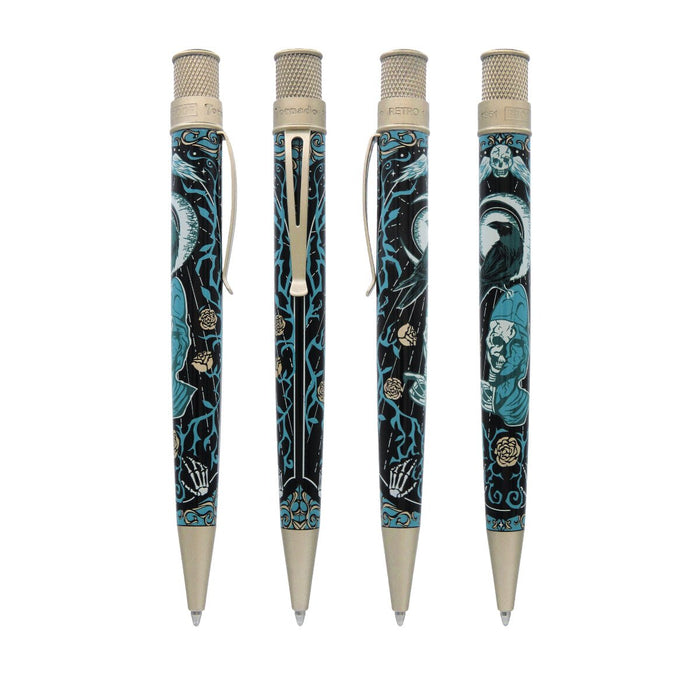 Retro 51 x Pen Boutique Tornado Rollerball Pen - Raven 4 (Limited Edition 2025) - Pen Boutique Ltd