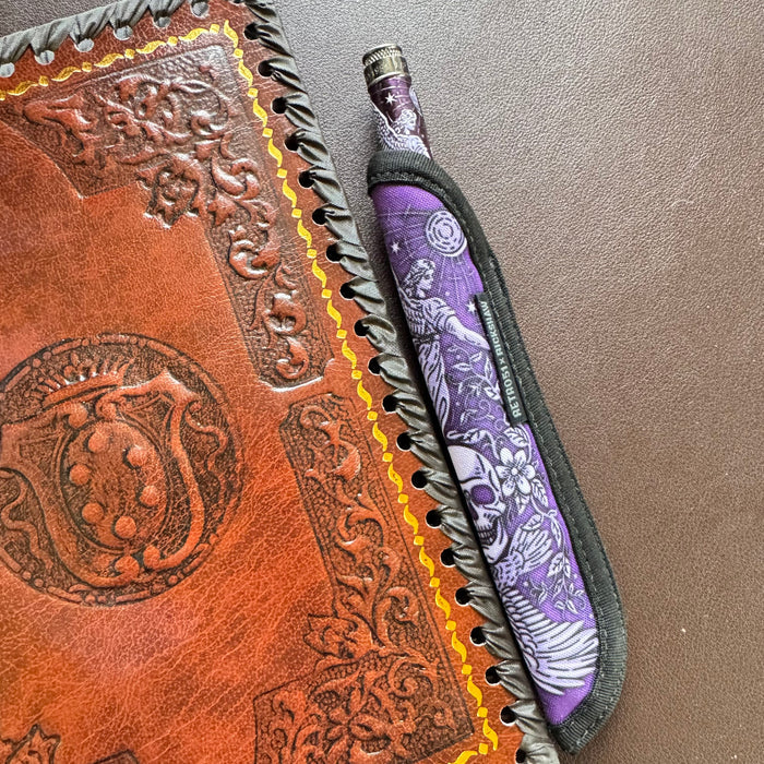 Retro 51 x Rickshaw Bagworks Pen Sleeve - Raven 3 - Pen Boutique Ltd