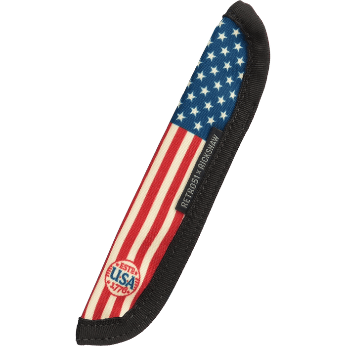 Retro 51 x Rickshaw Bagworks Pen Sleeve - Tribute 250 Flag - Pen Boutique Ltd