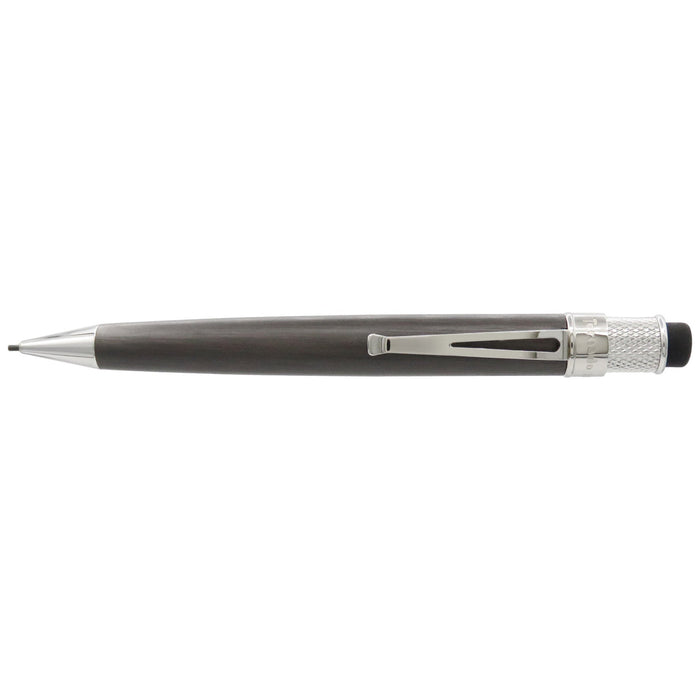 Retro51 Tornado Platinum Pencil - Black Nickel - Pen Boutique Ltd