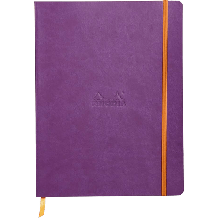 Rhodia Rhodiarama Notebook - Soft Cover - Purple - Lined - Pen Boutique Ltd