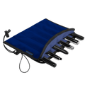 Rickshaw Plush Coozy Roll Pen Case - Mariner - Large (6 Pen) - Pen Boutique Ltd