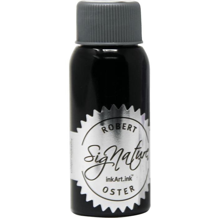 Robert Oster Shake'N'Shimmy Ink Bottle - Sterling Silver - 50ml - Pen Boutique Ltd