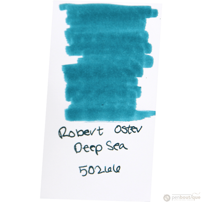 Robert Oster Signature Ink Bottle - Deep Sea - 50ml - Pen Boutique Ltd