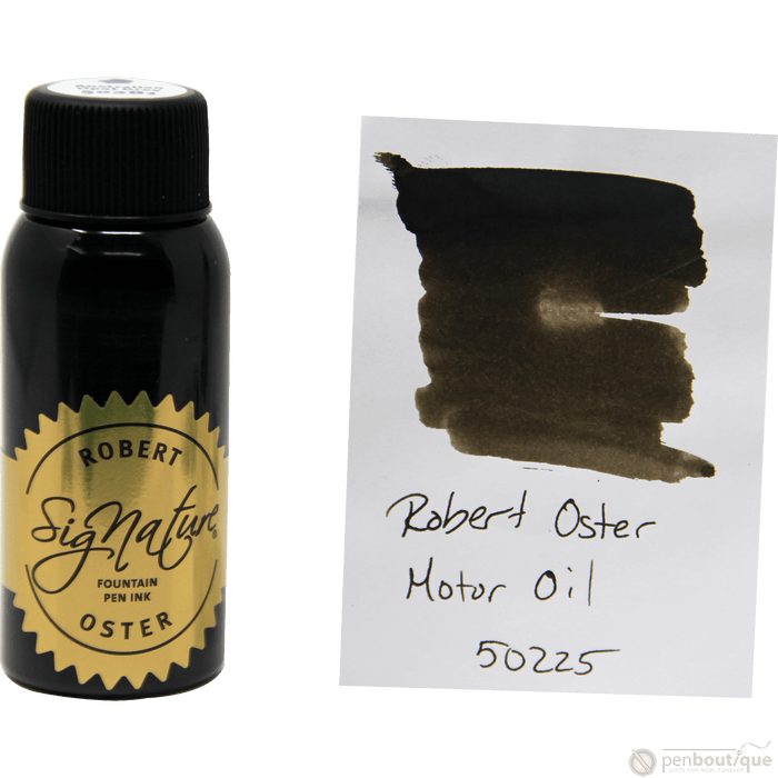 Robert Oster Signature Ink Bottle - Motor Oil - 50ml - Pen Boutique Ltd