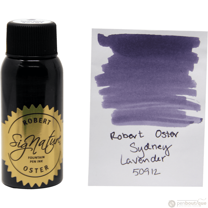 Robert Oster Signature Ink Bottle - Sydney Lavender - 50ml - Pen Boutique Ltd