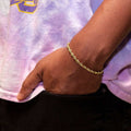 Rope Bracelet in Yellow Gold - 4mm - The GLD Shop