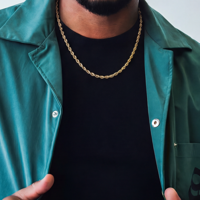 18k Gold Plated / 22" / Yellow Gold