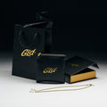 Rope Chain + Simple Micro Cross Gift Bundle in Yellow Gold - 2mm