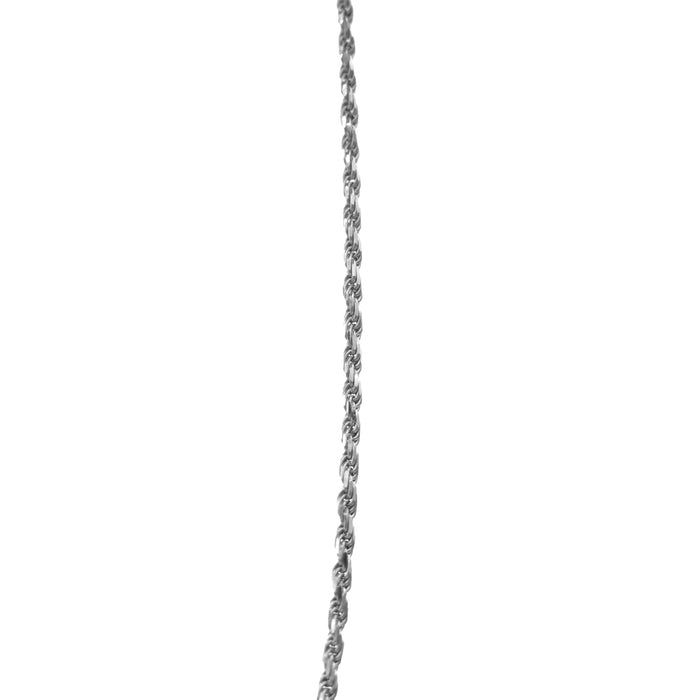 Rope Necklace in Sterling Silver - 4mm