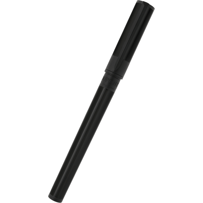 S T Dupont D - Initial Rollerball Pen - Black - Matte Black Trim - Pen Boutique Ltd