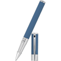 S T Dupont D - Initial Rollerball Pen - Shark Blue - Pen Boutique Ltd