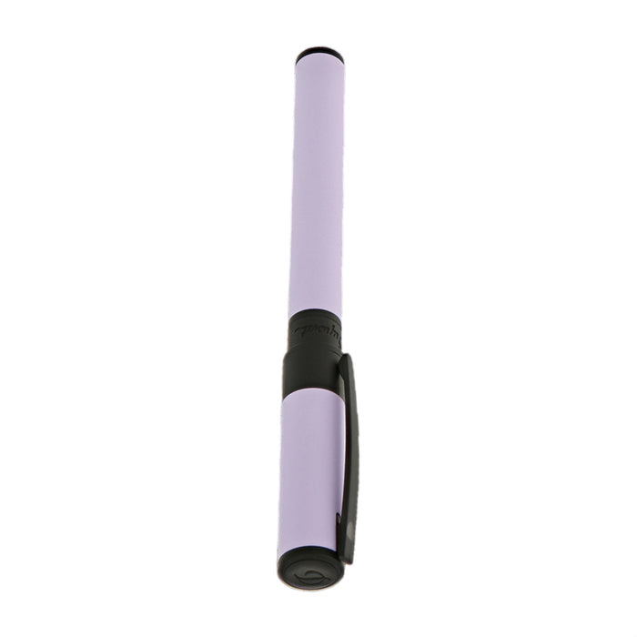 S T Dupont D - Initial Rollerball Pen - Velvet - Lilac/Matte Black - Pen Boutique Ltd