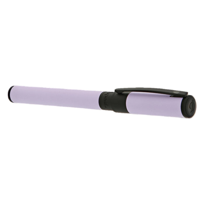S T Dupont D - Initial Rollerball Pen - Velvet - Lilac/Matte Black - Pen Boutique Ltd