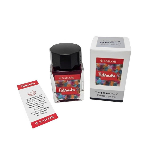 Sailor Bottled Ink - USA State - Nebraska - 20ml - Pen Boutique Ltd