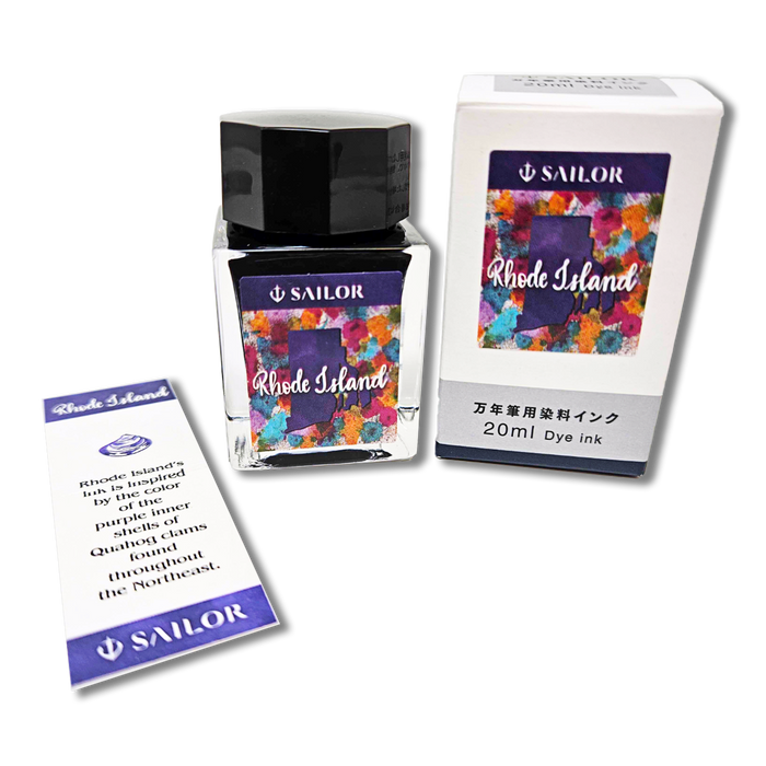 Sailor Bottled Ink - USA State - Rhode Island - 20ml (North America Exclusive) - Pen Boutique Ltd