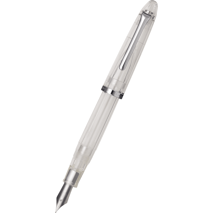 Sailor Compass 1911 Steel Fountain Pen Set - Transparent Clear - Pen Boutique Ltd