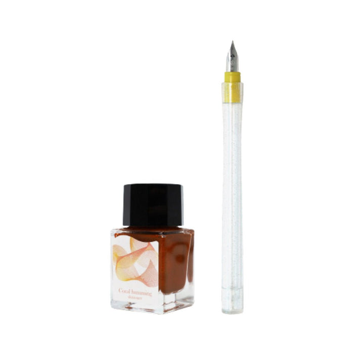 Sailor Compass Dipton Dip Pen Set - Coral Humming - Pen Boutique Ltd