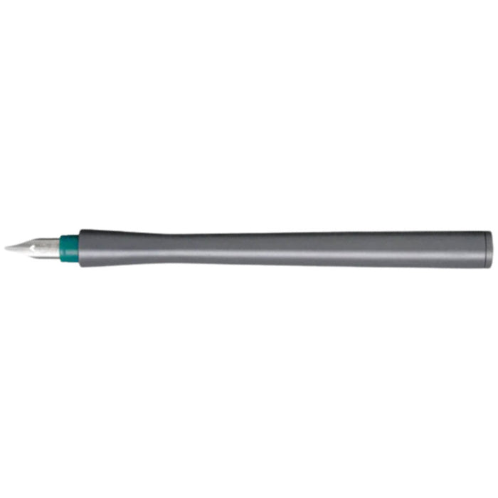 Sailor Compass Hocoro Dip Pen - Gray/Dark Green - 1.0mm Calligraphy - Pen Boutique Ltd