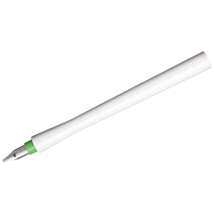 Sailor Compass Hocoro Dip Pen - White/Light Green - 2.0mm Calligraphy - Pen Boutique Ltd