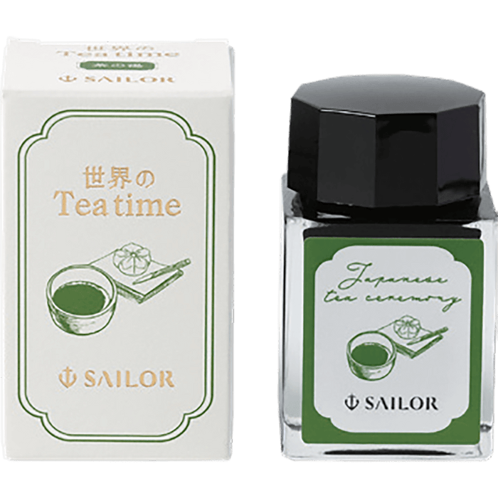 Sailor Ink Bottle - Teatime Around the World Japanese Tea Ceremony Koicha - 20ml (Limited Edition) - Pen Boutique Ltd