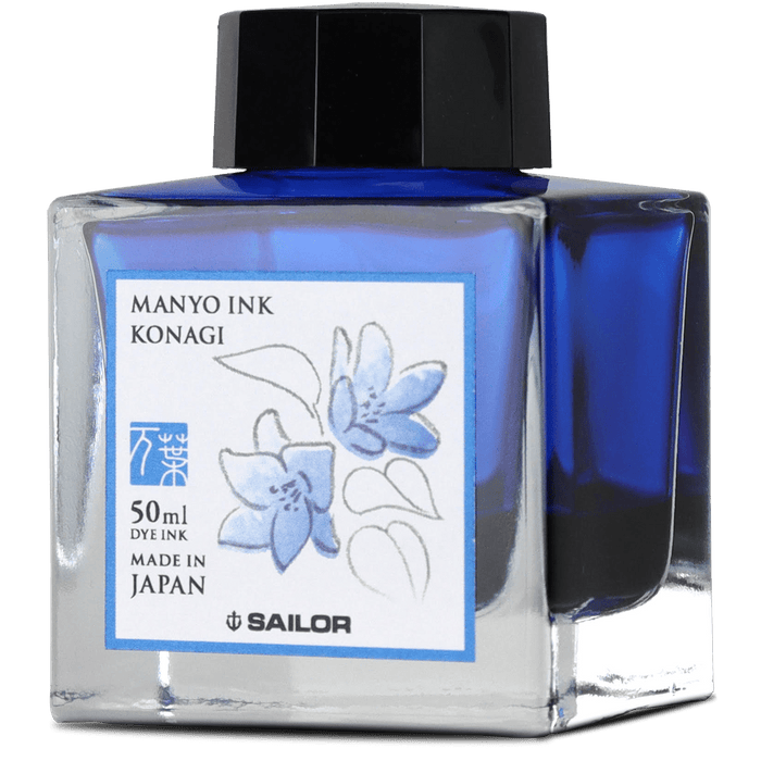 Sailor Manyo Ink Bottle - Konagi - 50ml - Pen Boutique Ltd