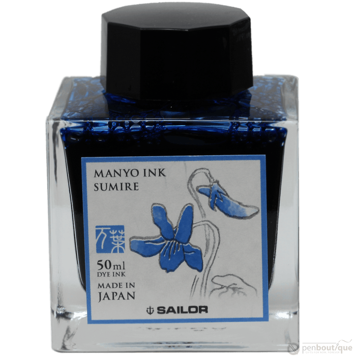 Sailor Manyo Ink Bottle - Sumire - 50ml - Pen Boutique Ltd