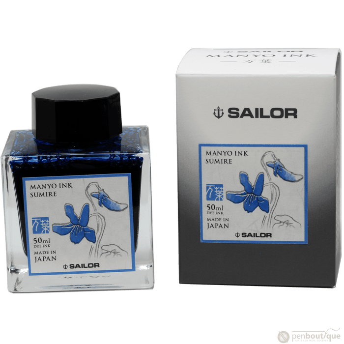 Sailor Manyo Ink Bottle - Sumire - 50ml - Pen Boutique Ltd