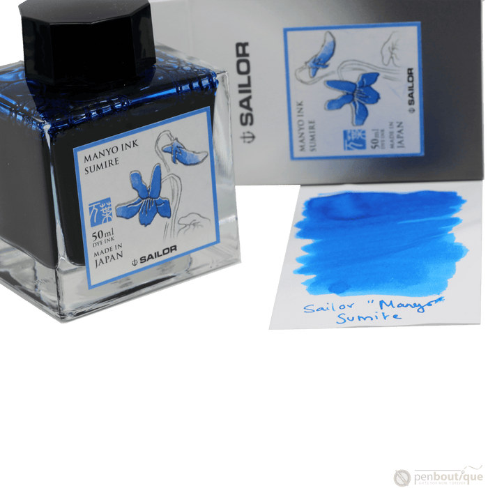 Sailor Manyo Ink Bottle - Sumire - 50ml - Pen Boutique Ltd