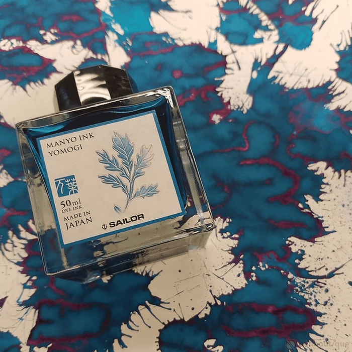 Sailor Manyo Ink Bottle - Yomogi - 50ml - Pen Boutique Ltd