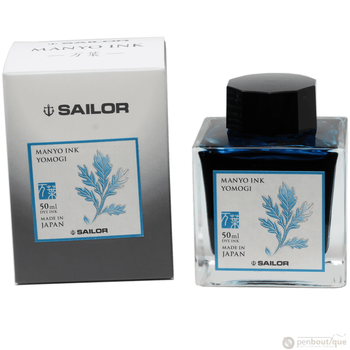 Sailor Manyo Ink Bottle - Yomogi - 50ml - Pen Boutique Ltd