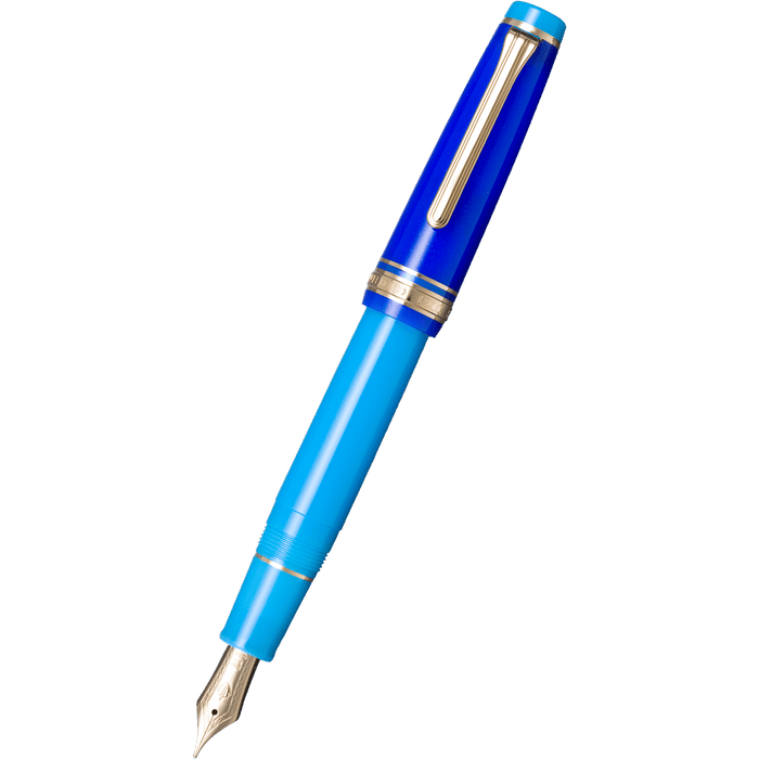 Sailor Professional Gear Fountain Pen - Cosmic Blue Quasar - Standard 21K (Limited Edition) - Pen Boutique Ltd