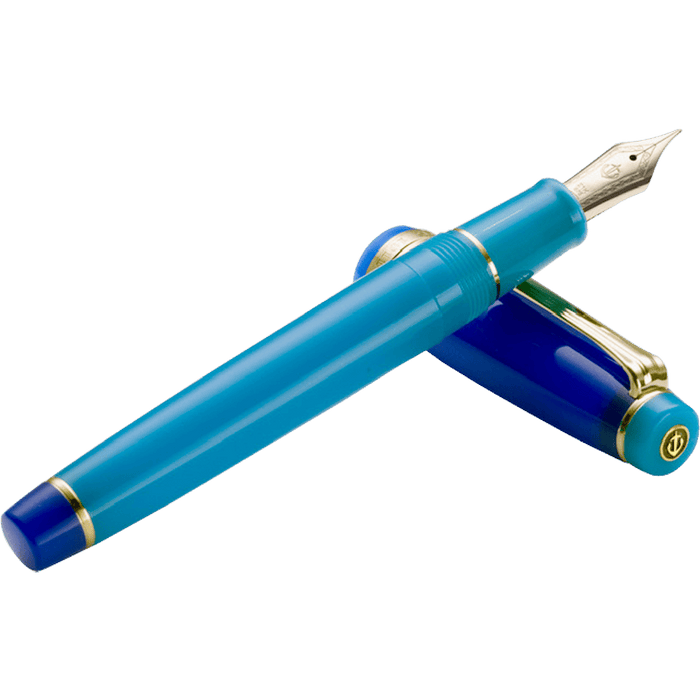 Sailor Professional Gear Fountain Pen - Cosmic Blue Quasar - Standard 21K (Limited Edition) - Pen Boutique Ltd