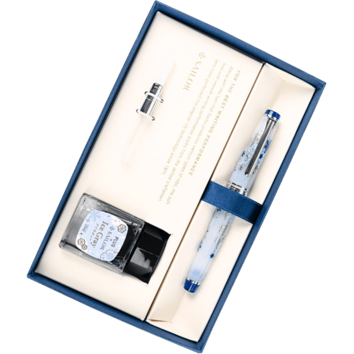 Sailor Professional Gear Fountain Pen - Plus - First Snow - Slim (Limited Edition) - Pen Boutique Ltd