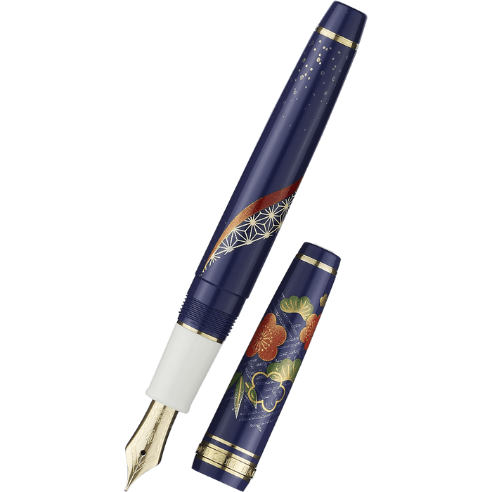 Sailor Professional Gear Fountain Pen - Slim - Kimono Longevity - Pen Boutique Ltd