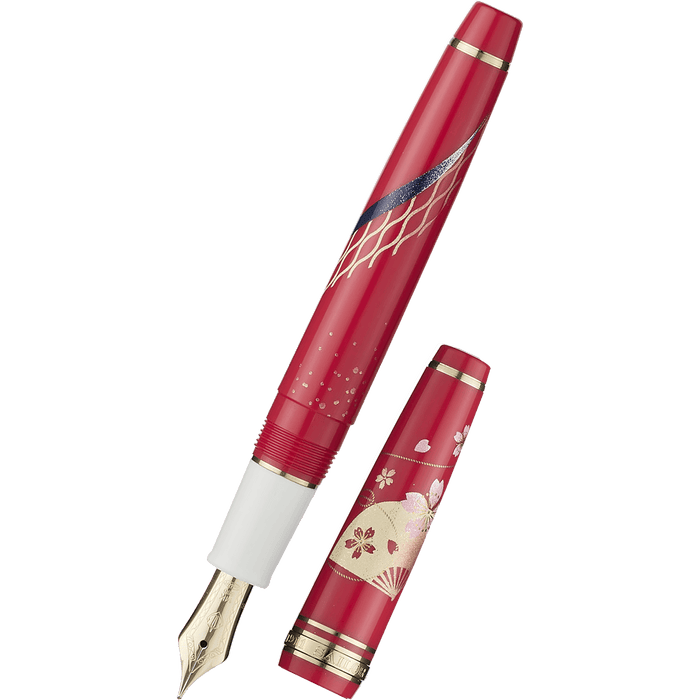 Sailor Professional Gear Fountain Pen - Slim - Kimono Prosperity - Pen Boutique Ltd