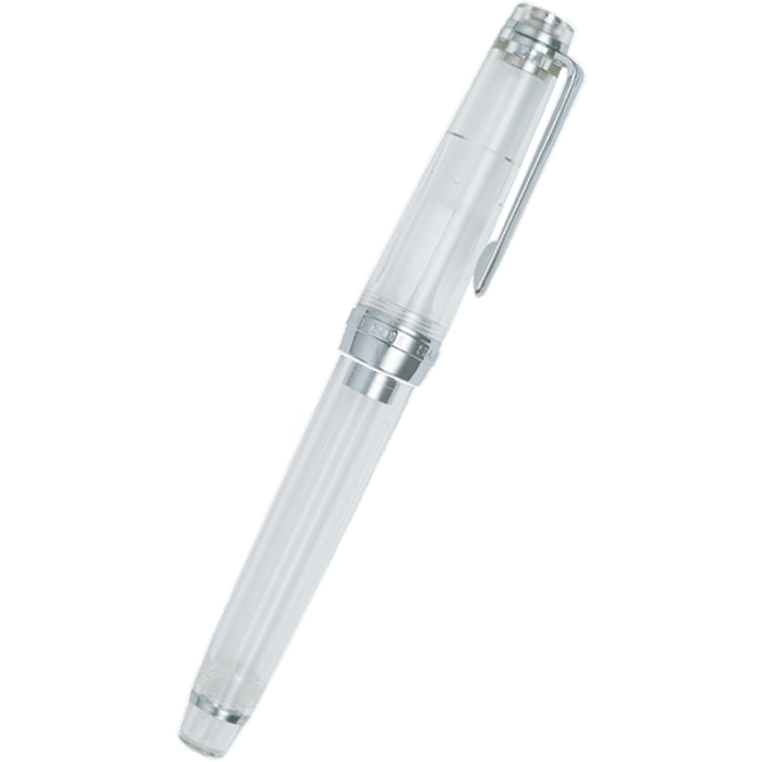 Sailor Professional Gear Fountain Pen - Transparent - Silver Trim - Slim - Pen Boutique Ltd