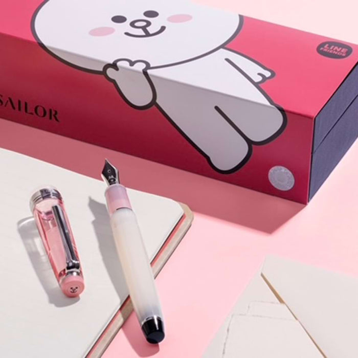 Sailor Professional Gear Slim Fountain Pen - LINE FRIENDS - CONY (North America Exclusive) - Pen Boutique Ltd